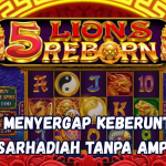 5 Lions Menyergap Keberuntungan Besar