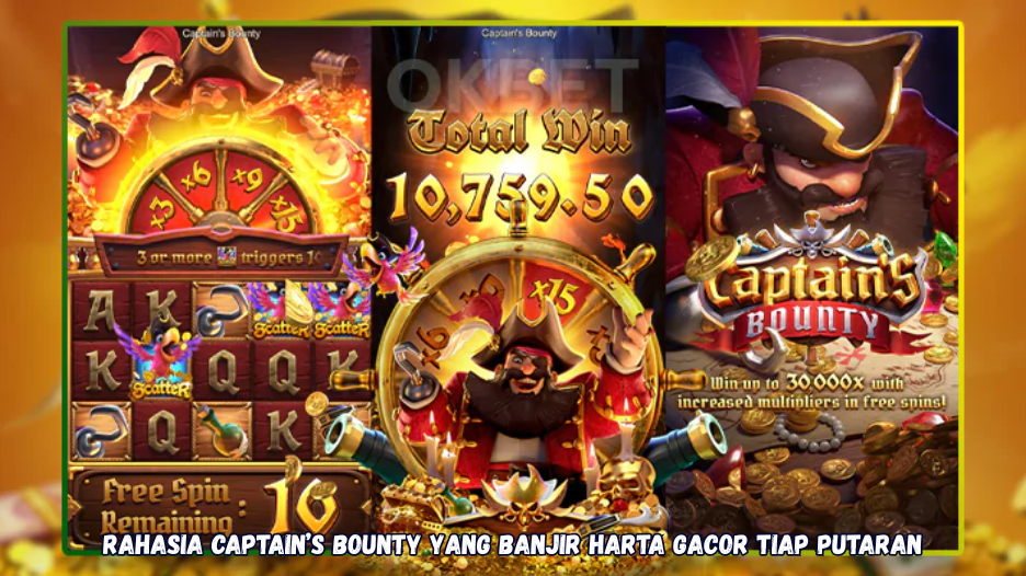 Rahasia Captain’s Bounty yang Banjir Harta Gacor Tiap Putaran